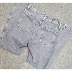 Madewell Jeans Womens 29 Gray High Rise Skinny Crop Stretch Minimalist Casual